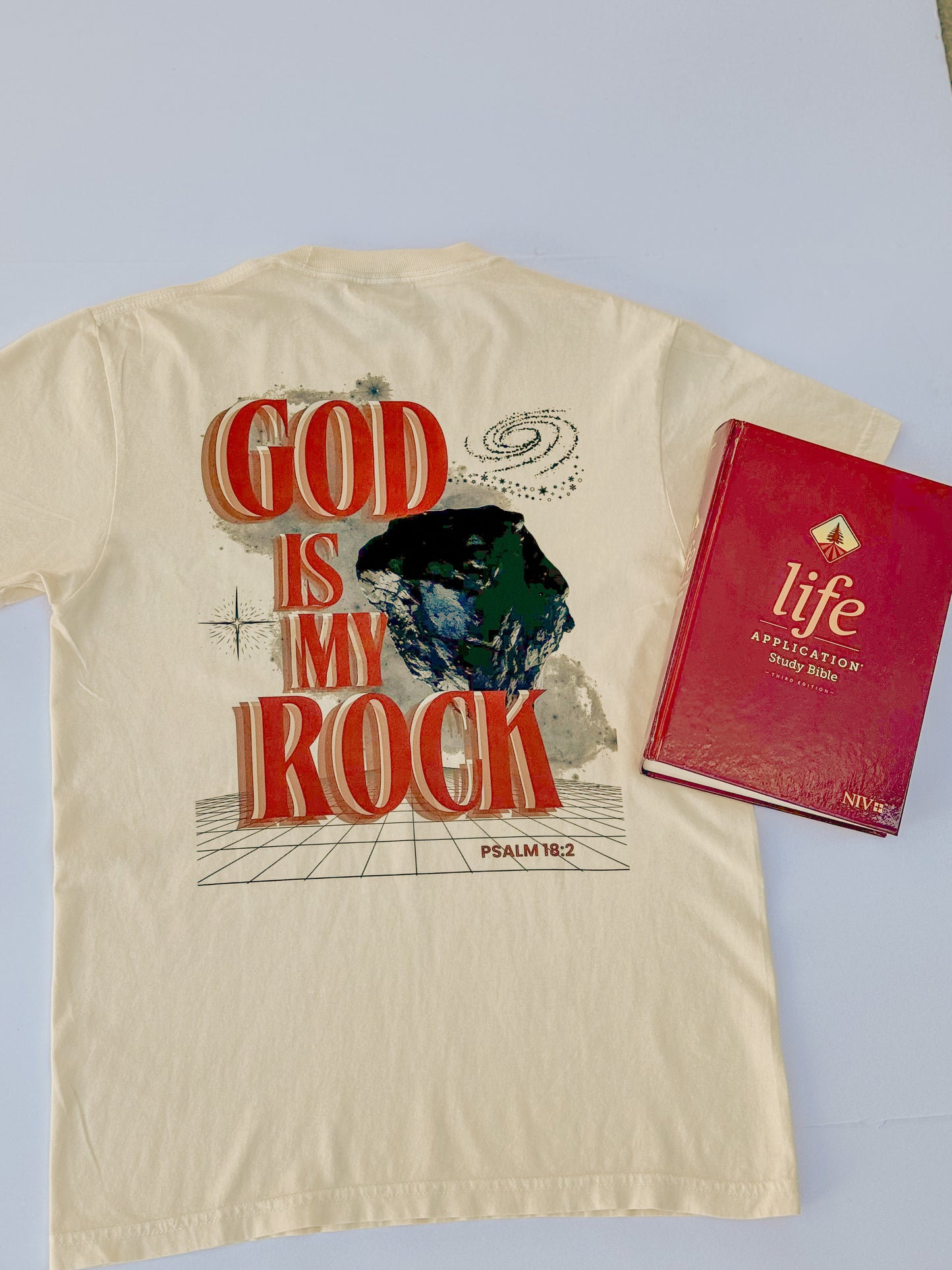 God Is My Rock - Premium Streetwear Tee