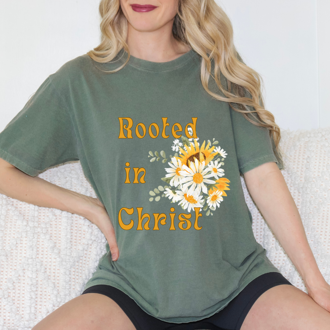 Rooted in Christ - front design