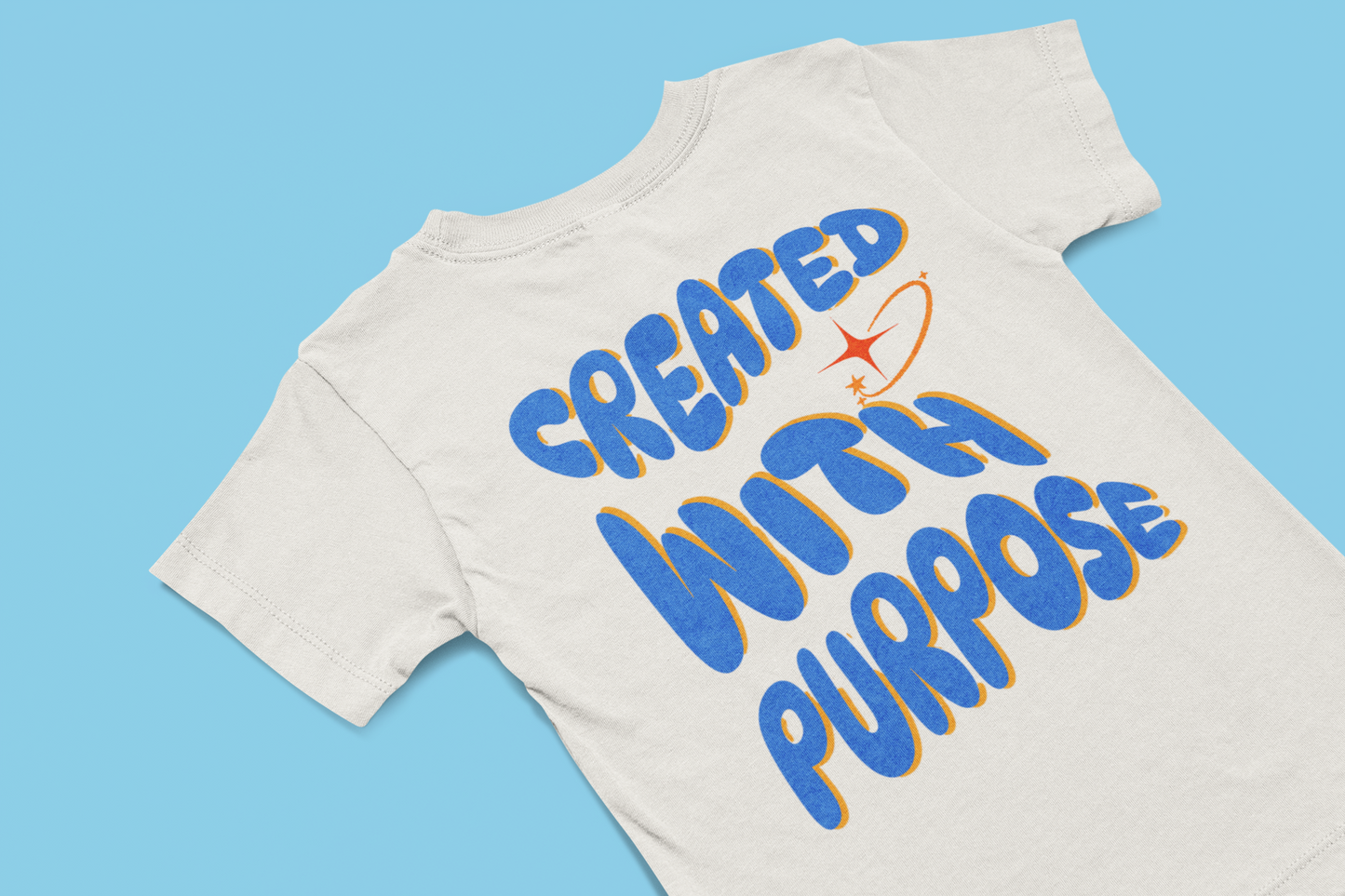 Created with purpose - Kids T-shirt