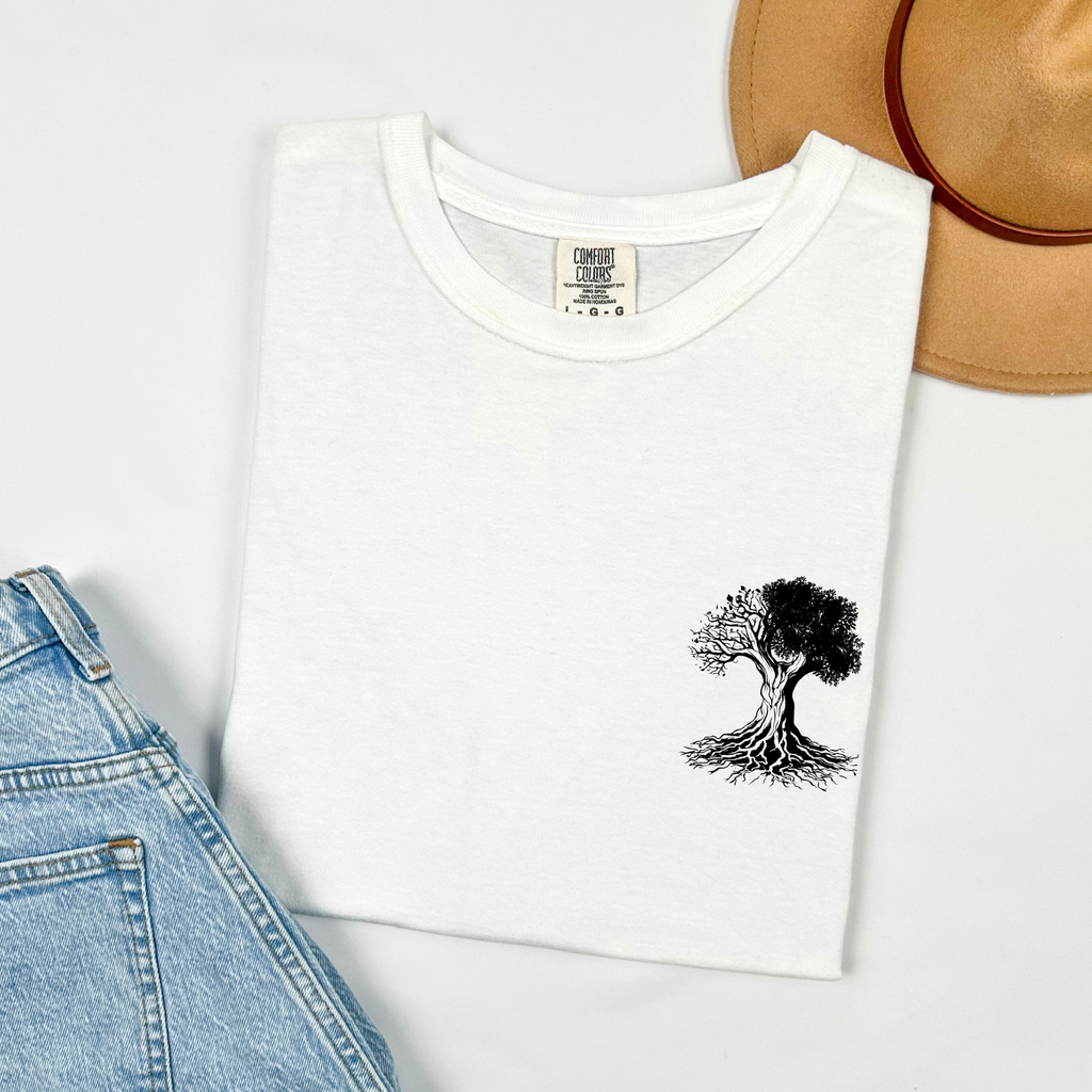 Grow in Grace Tree of Life Christian T-Shirt