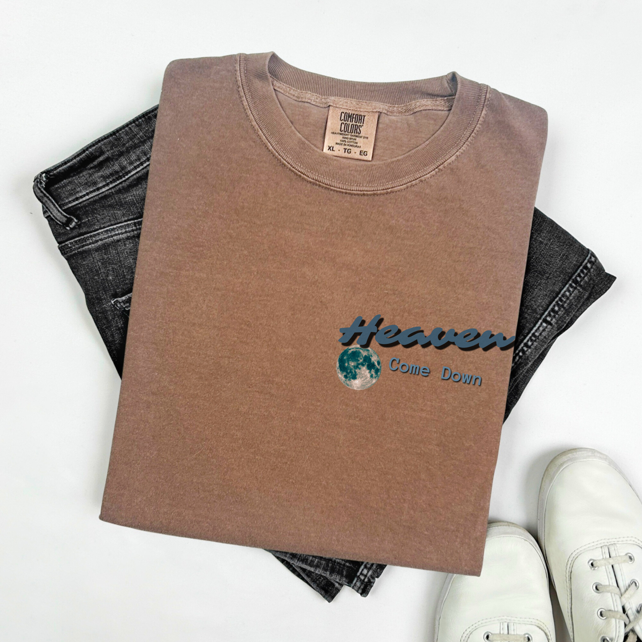 Heaven Come Down Premium Christian Comfort T-Shirt
