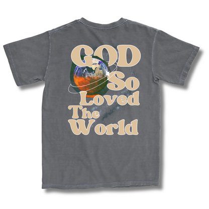 God So Loved The World - Vintage-Inspired Tee