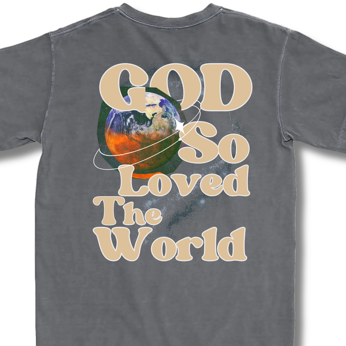 God So Loved The World - Vintage-Inspired Tee