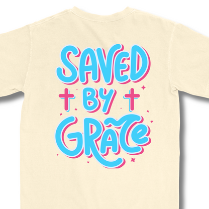 Saved by Grace - Sweet Cream T-shirt