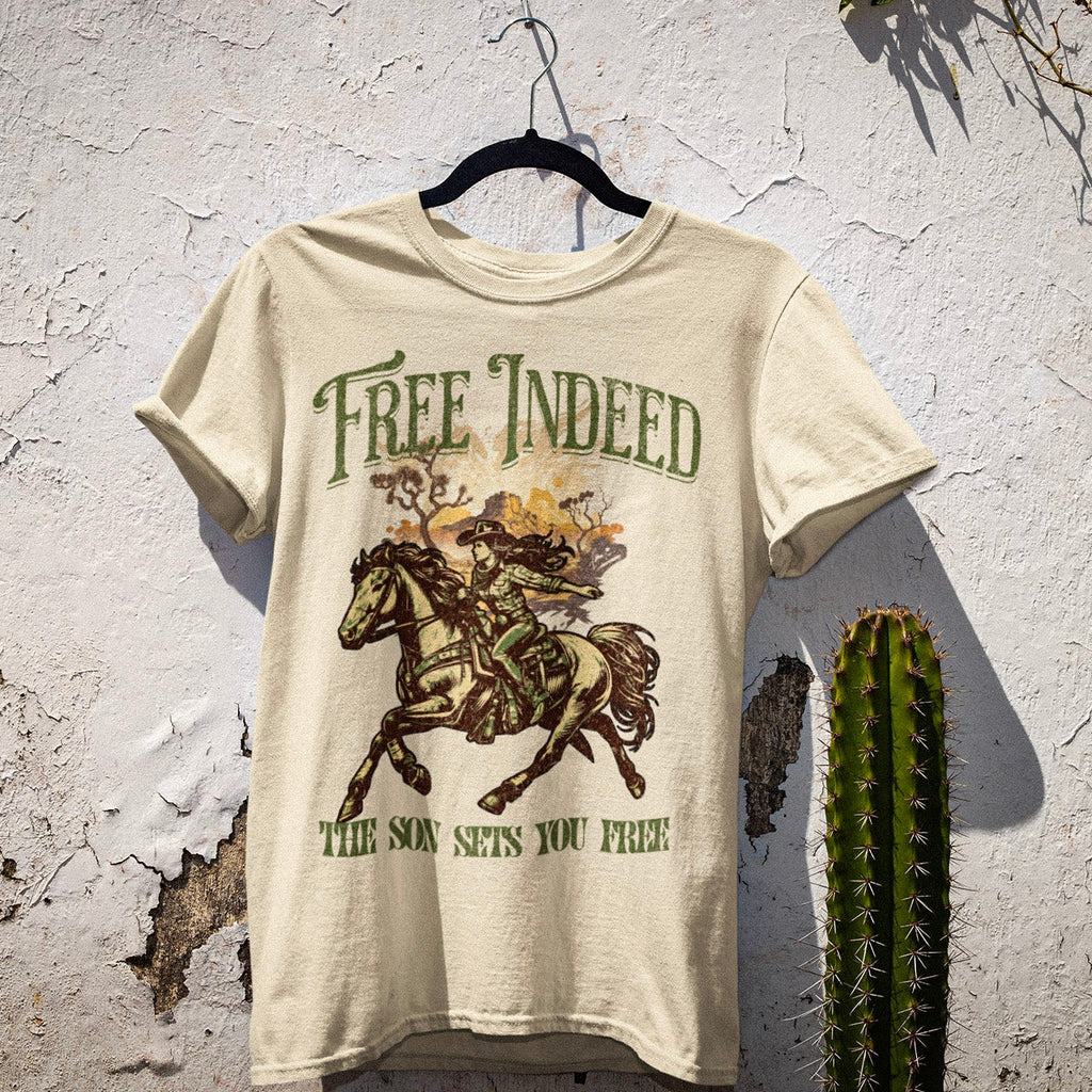 Free in deed - t-shirt