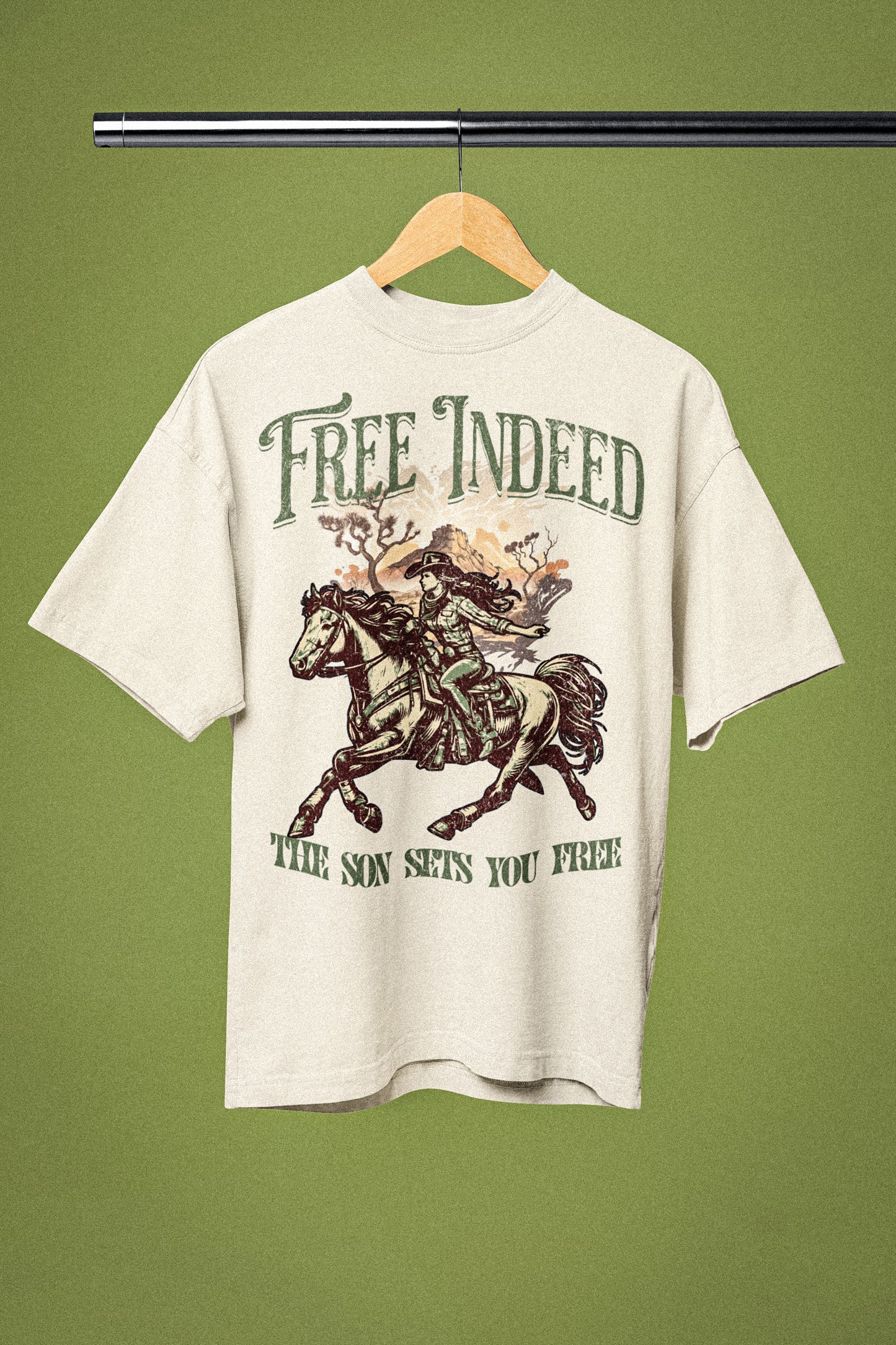 Free in deed - t-shirt