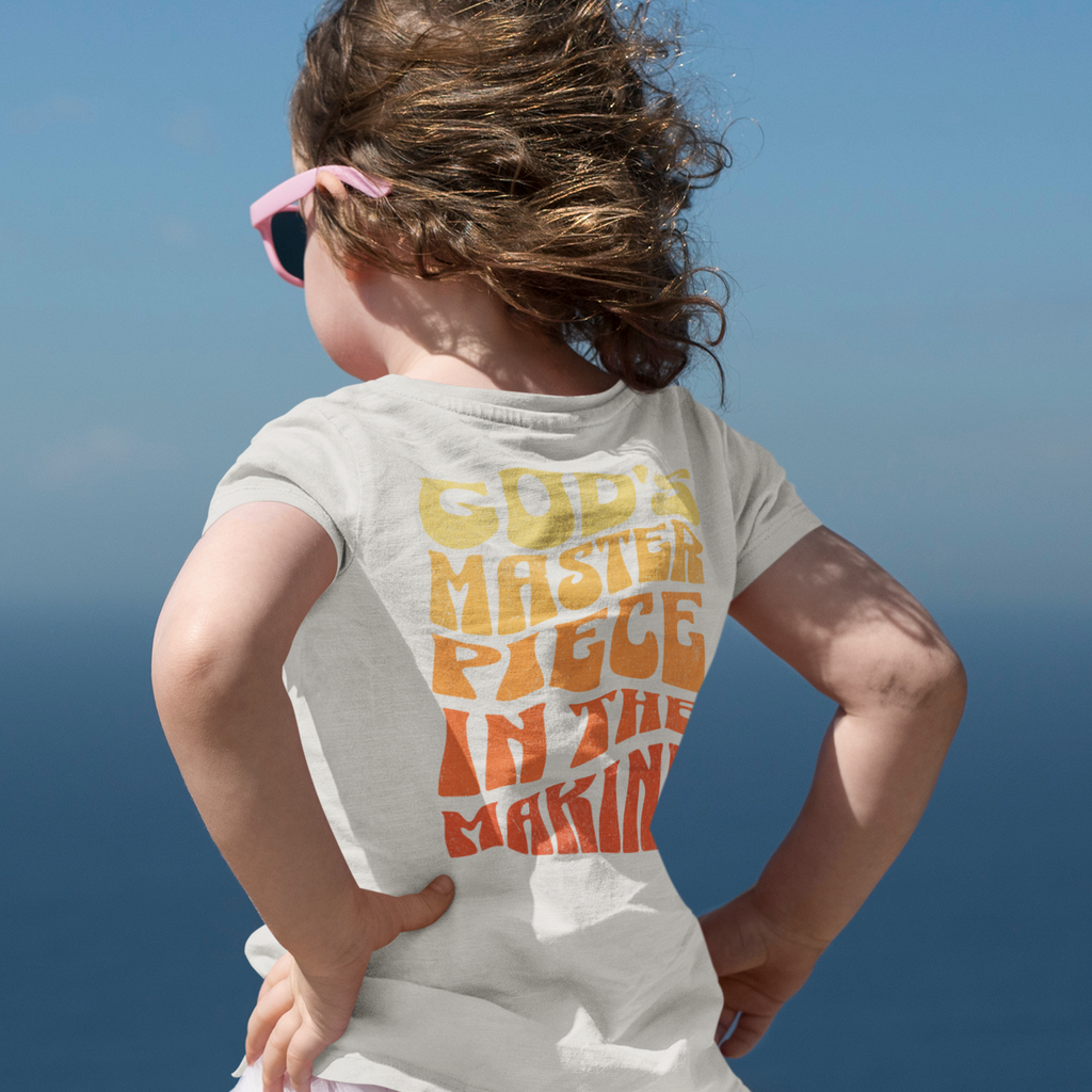 God's Masterpiece in the Making Kids Christian Tee