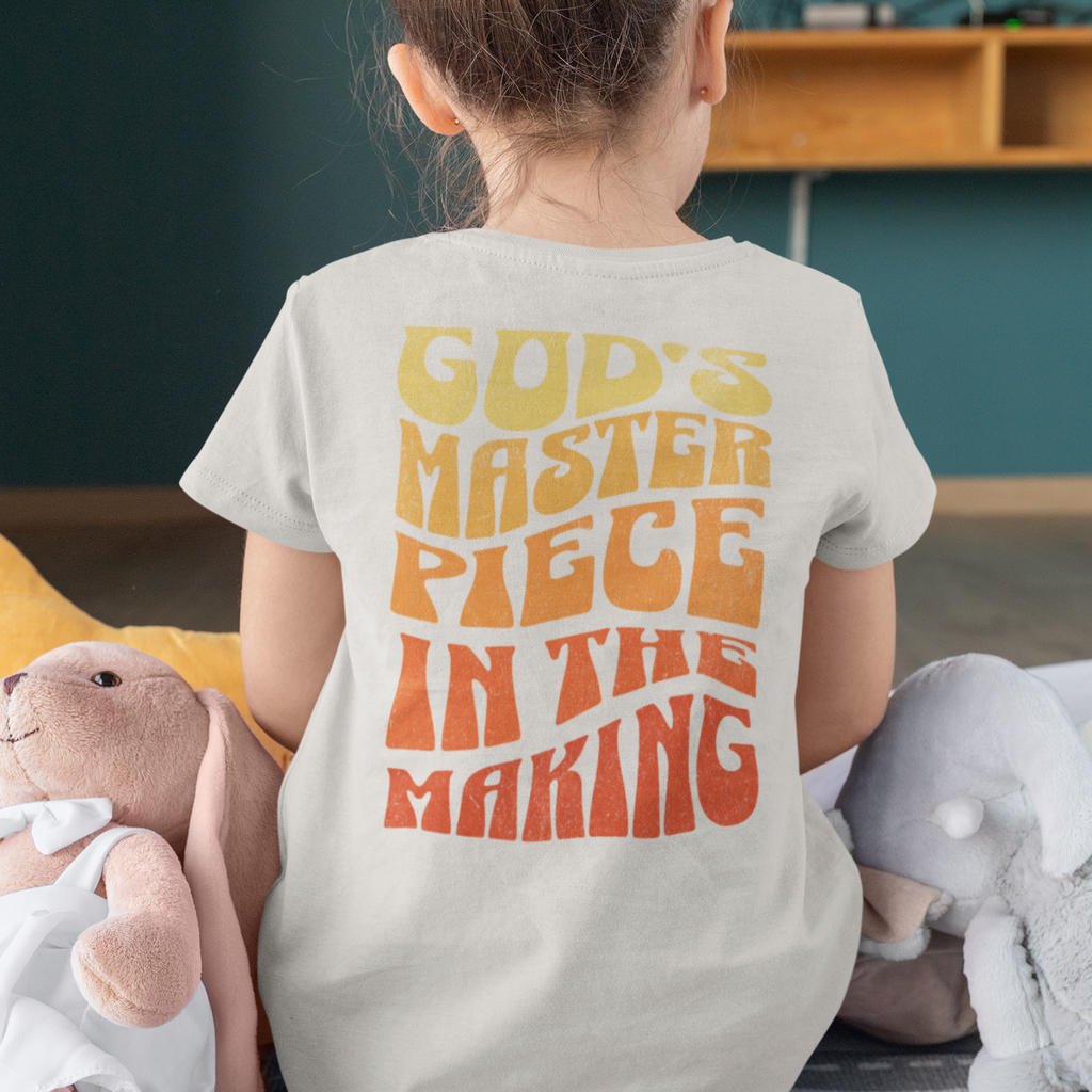 God's Masterpiece in the Making Kids Christian Tee