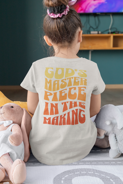 God's Masterpiece in the Making - Kids t-shirt