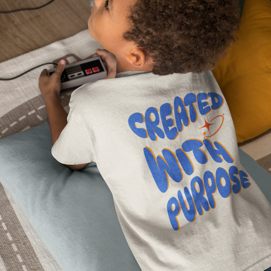 Created with Purpose Kids Christian T-Shirt — Jer. 29:11