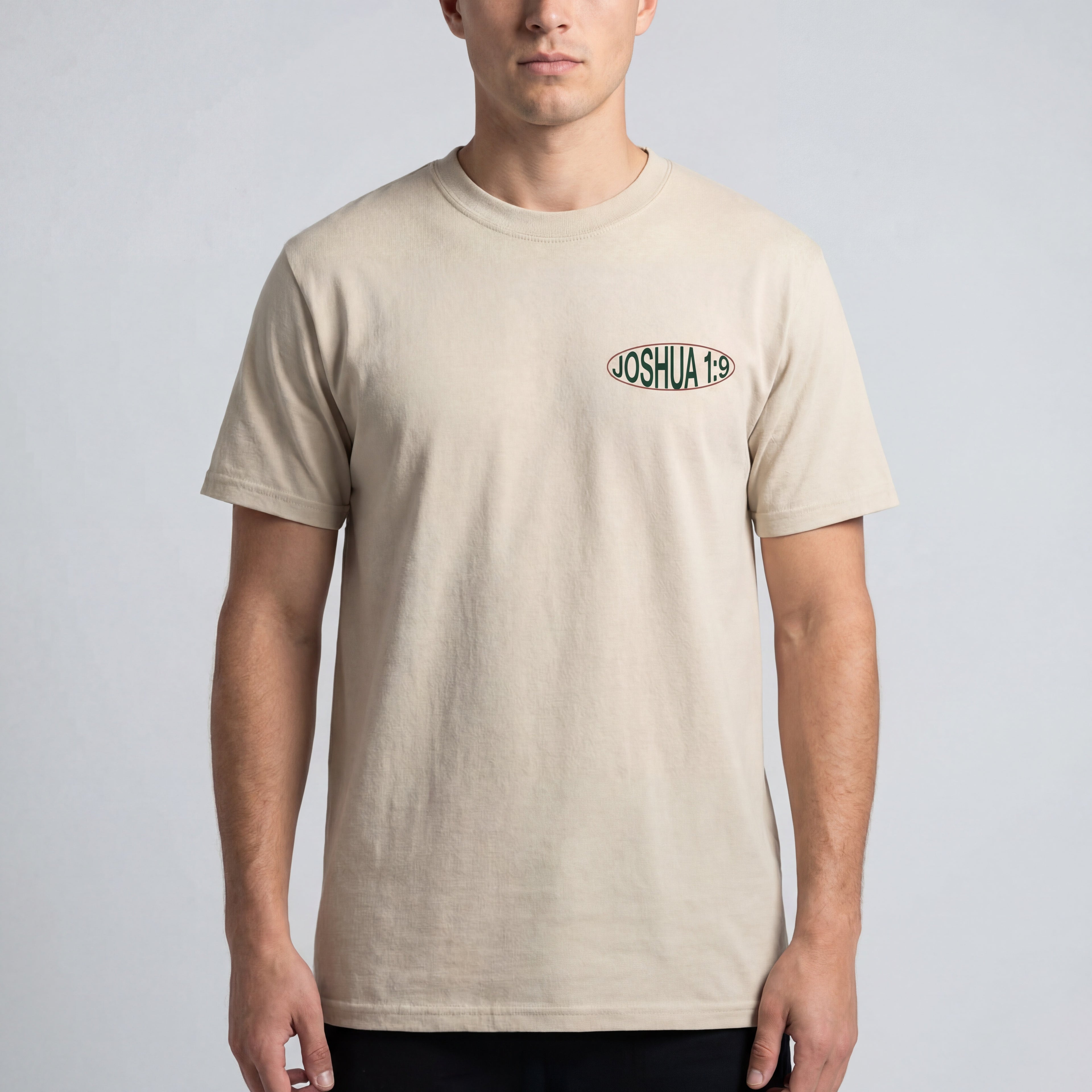 Be Courageous and Strong (Joshua 1:9) - T-shirt