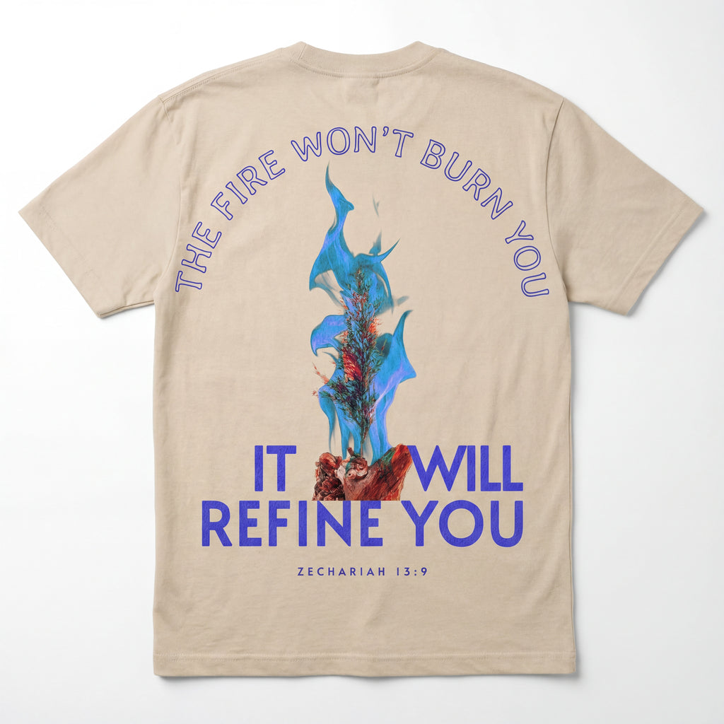 God Will Refine You | Christian Tee — Zechariah 13:9