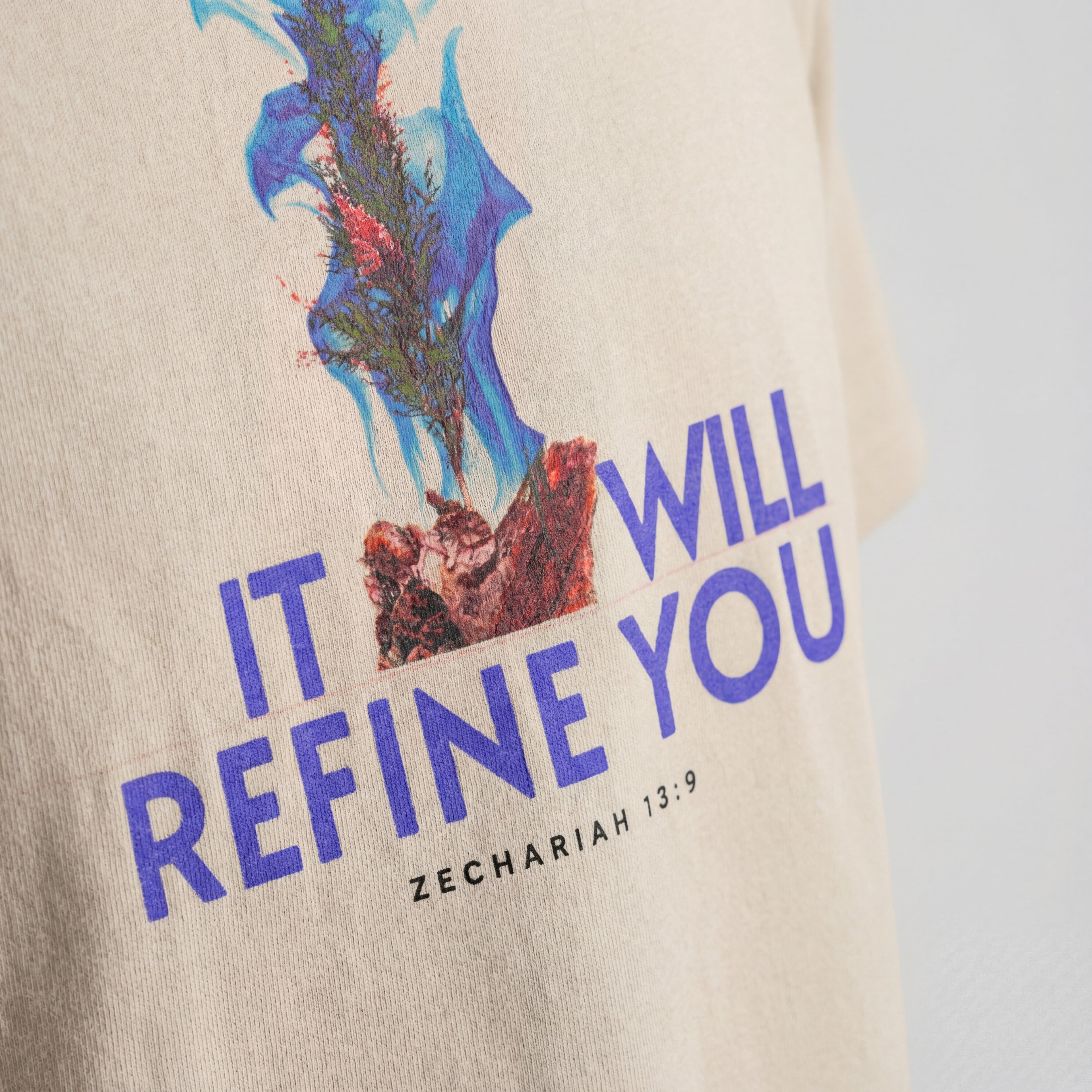 God Will Refine You (Zechariah 13:9) - T-shirt