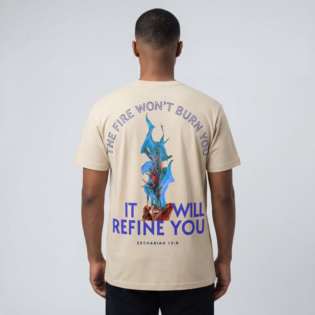 God Will Refine You | Christian Tee — Zechariah 13:9