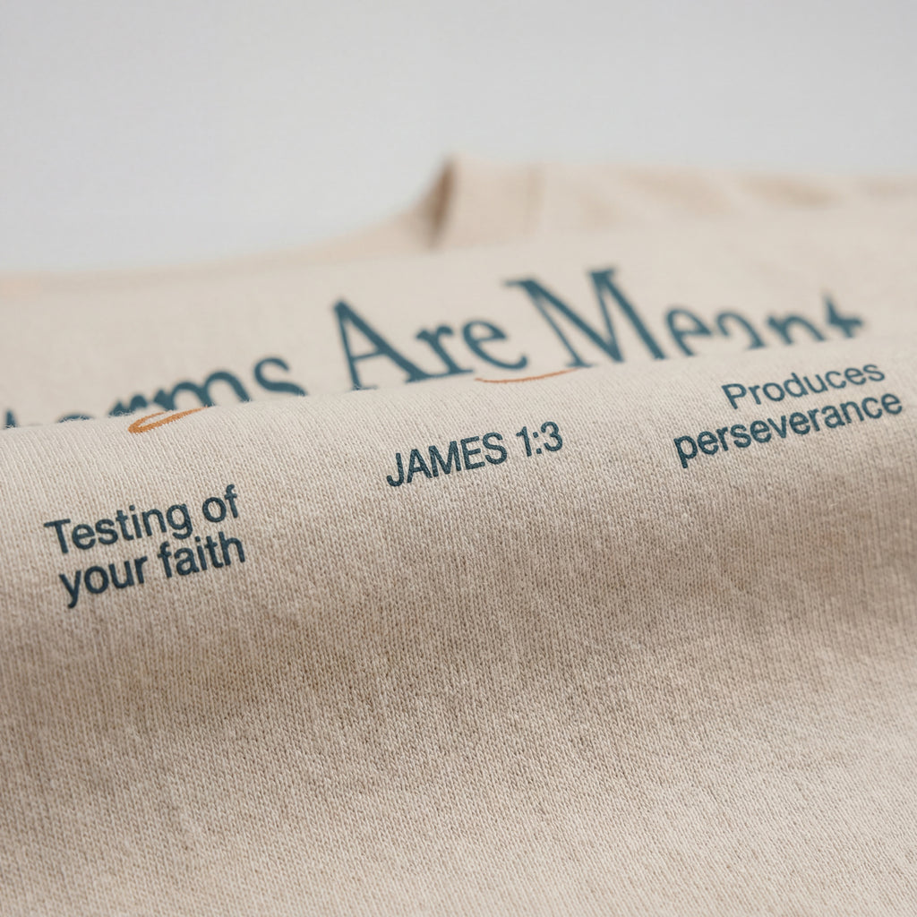 Storms Are Meant to Grow You | Christian Tee — James 1:3