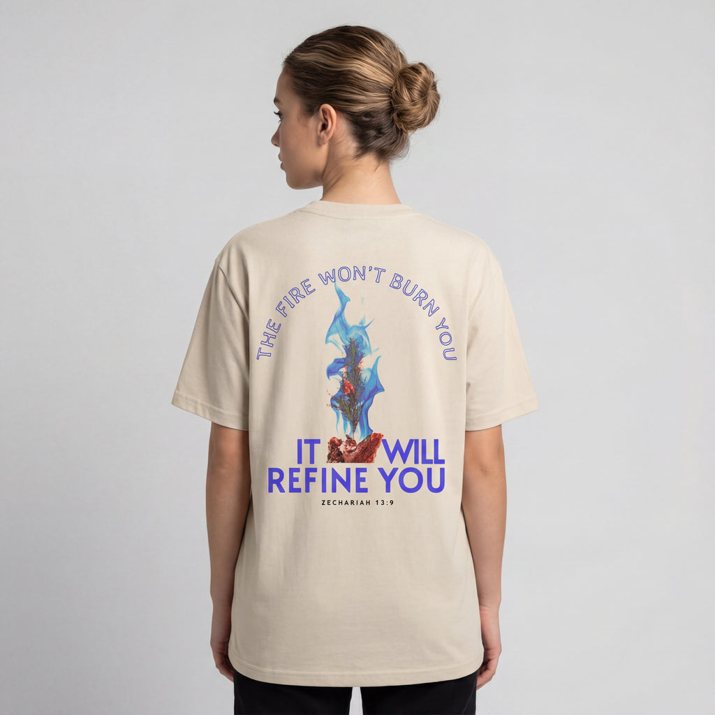 God Will Refine You | Christian Tee — Zechariah 13:9