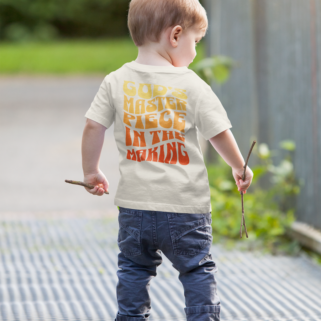 God's Masterpiece in the Making Kids Christian Tee