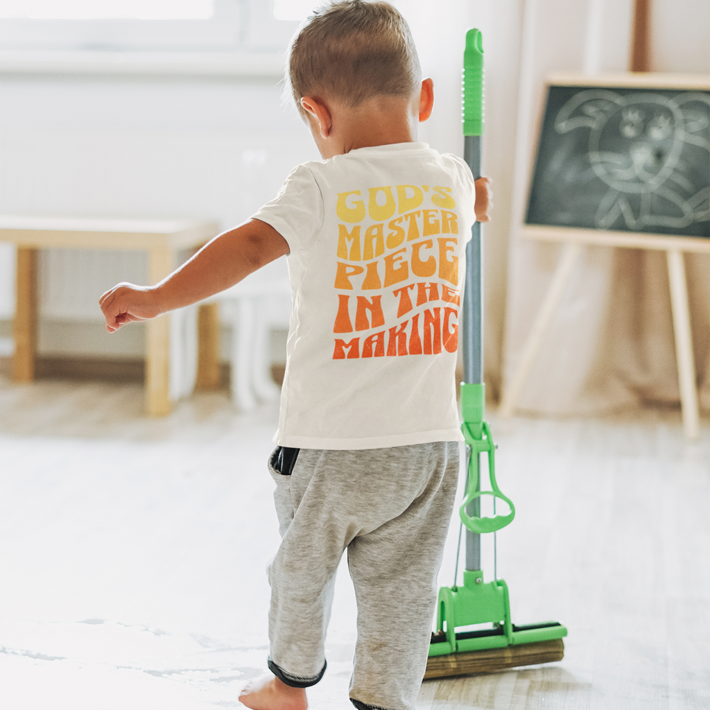 God's Masterpiece in the Making Kids Christian Tee